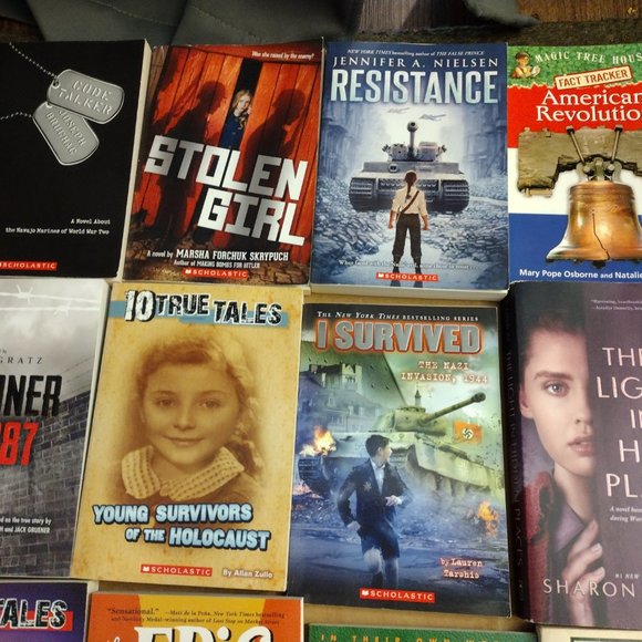 Large LOT of WWII, Holocaust, Survivor Teen Books from Scholastic - Picture 5 of 6